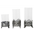 Mindy Brownes Footed Candle Holders - Set of 3 LY030